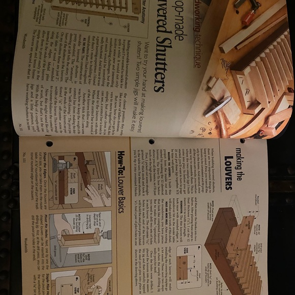 🎉5/$10🎉Woodsmith magazine vol 26 no 151 February / March 2004 oak tool cabinet - Picture 9 of 10